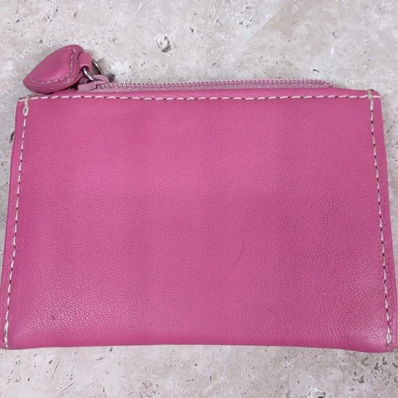 Brighton Leather Coin Purse w/ID Window Slot - Picture 6 of 6